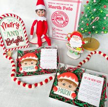 Load image into Gallery viewer, Elf on the Shelf with Poem