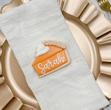 Load image into Gallery viewer, Personalized Pumpkin Pie Cookie